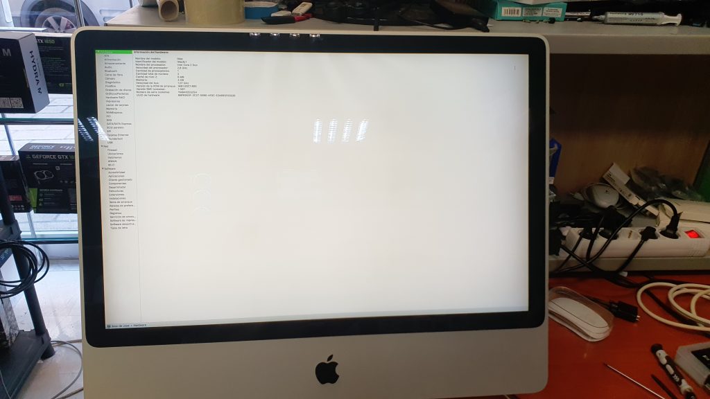 Reparación de iMac