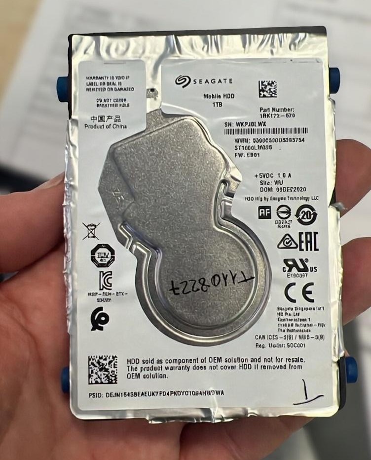 Unidad de disco duro WD